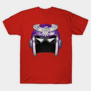 Falcon Helmet - Purple/Silver T-Shirt